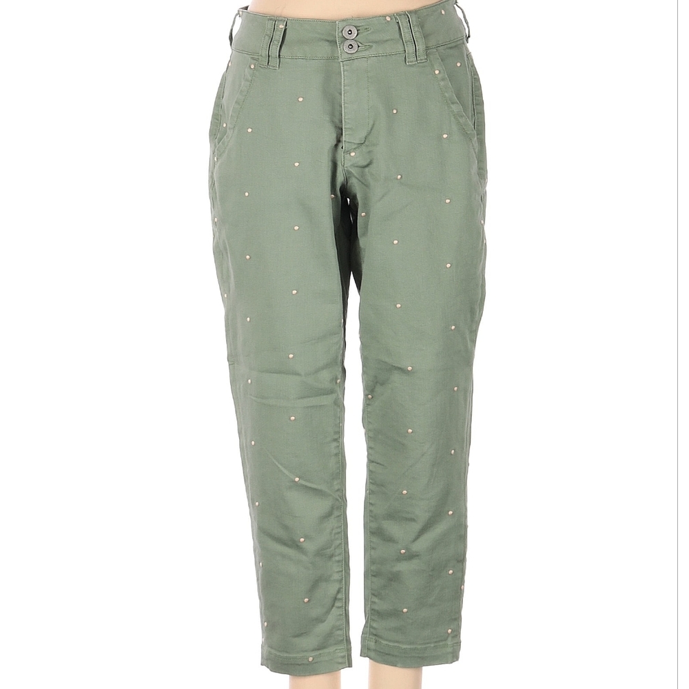 Nwt jag jeans green w polka dot 22W